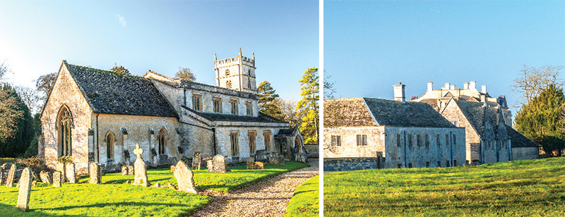 St Marys Church and Parrington Park