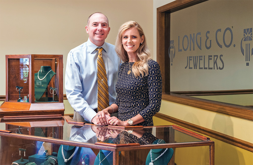 Julianne and Brian Long of Long & Co. Jewelers