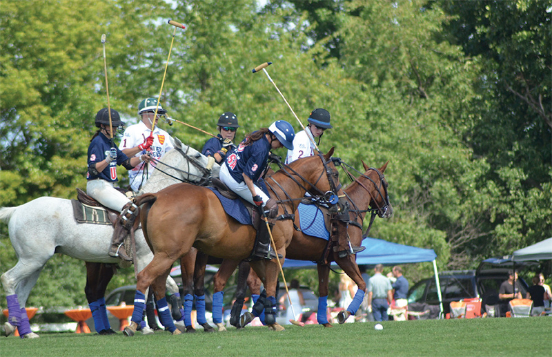 Played before the LeCompte/ Kalaway matches, a Battle of the Sexes tournament